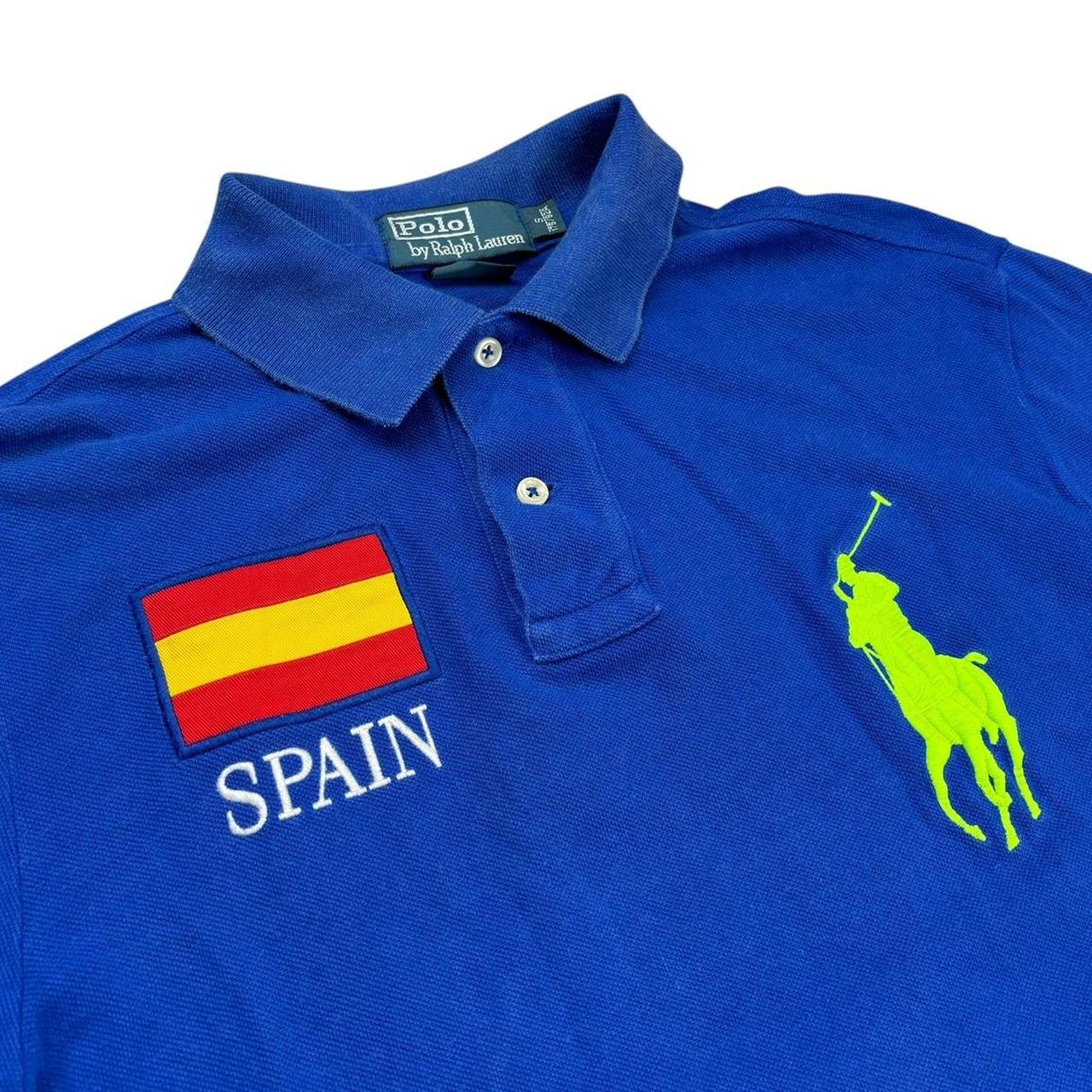 Ralph Lauren big pony chief Keef style Spain polo shirt (S)