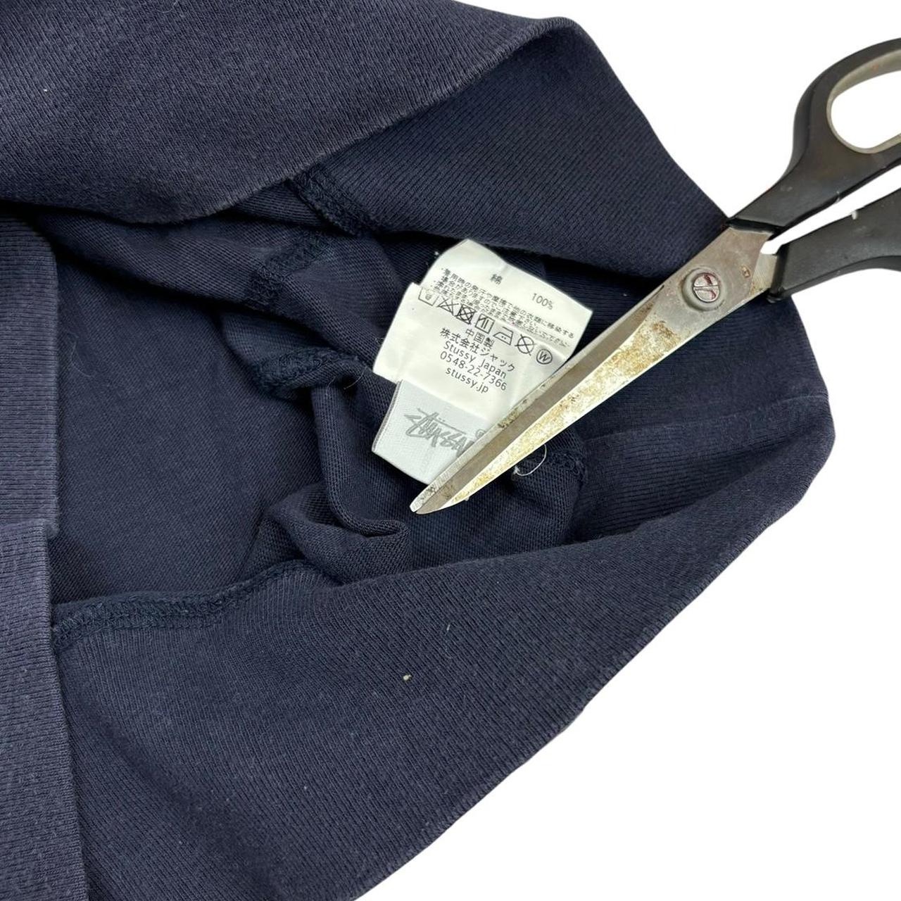 Stussy navy pullover hoodie (M)