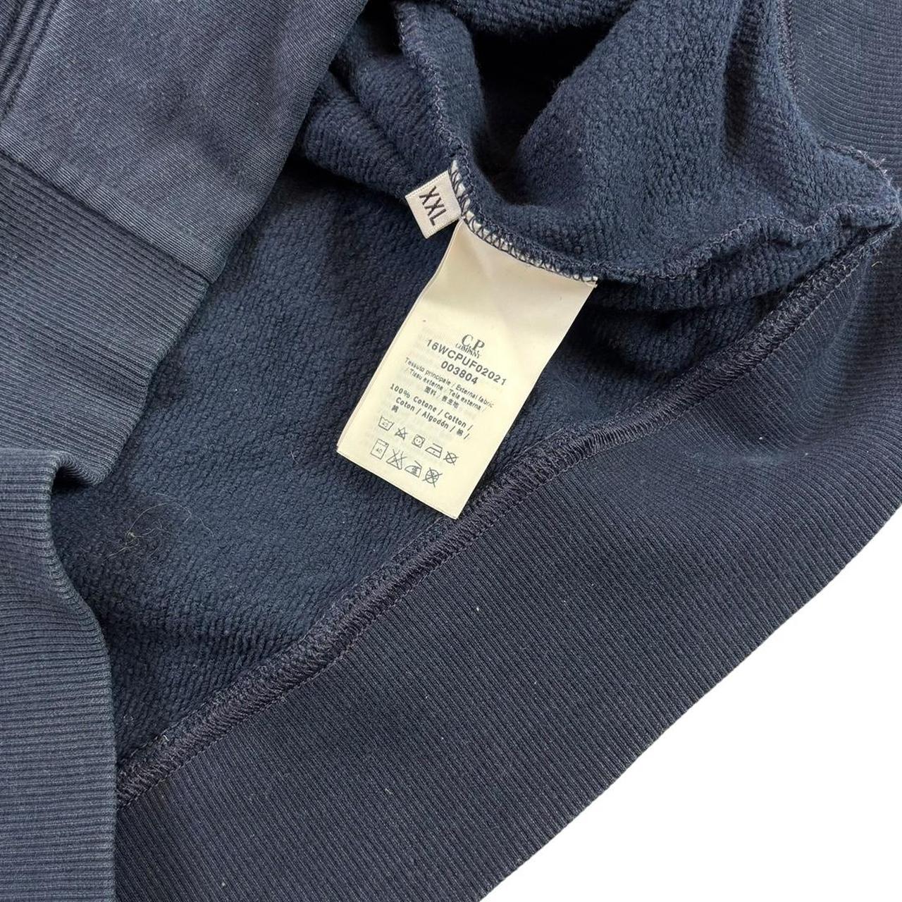 CP company navy zip up goggle hoodie (XXL)