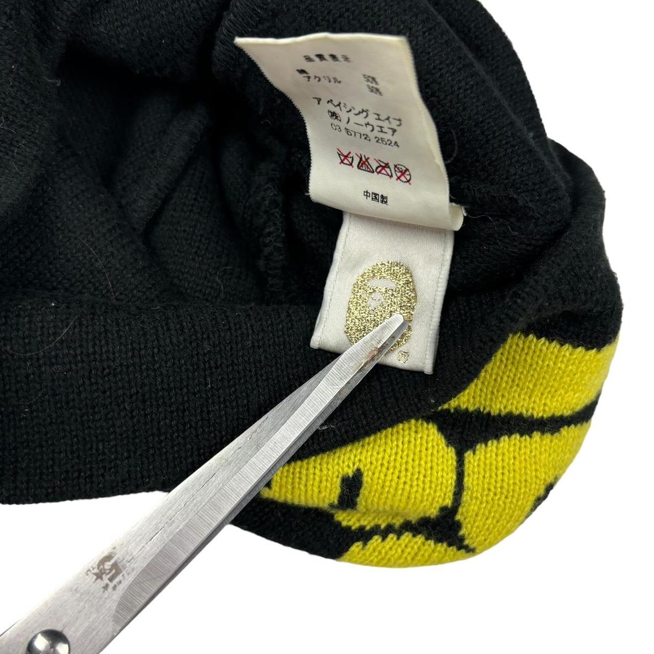 Bape Bapesta spellout beanie