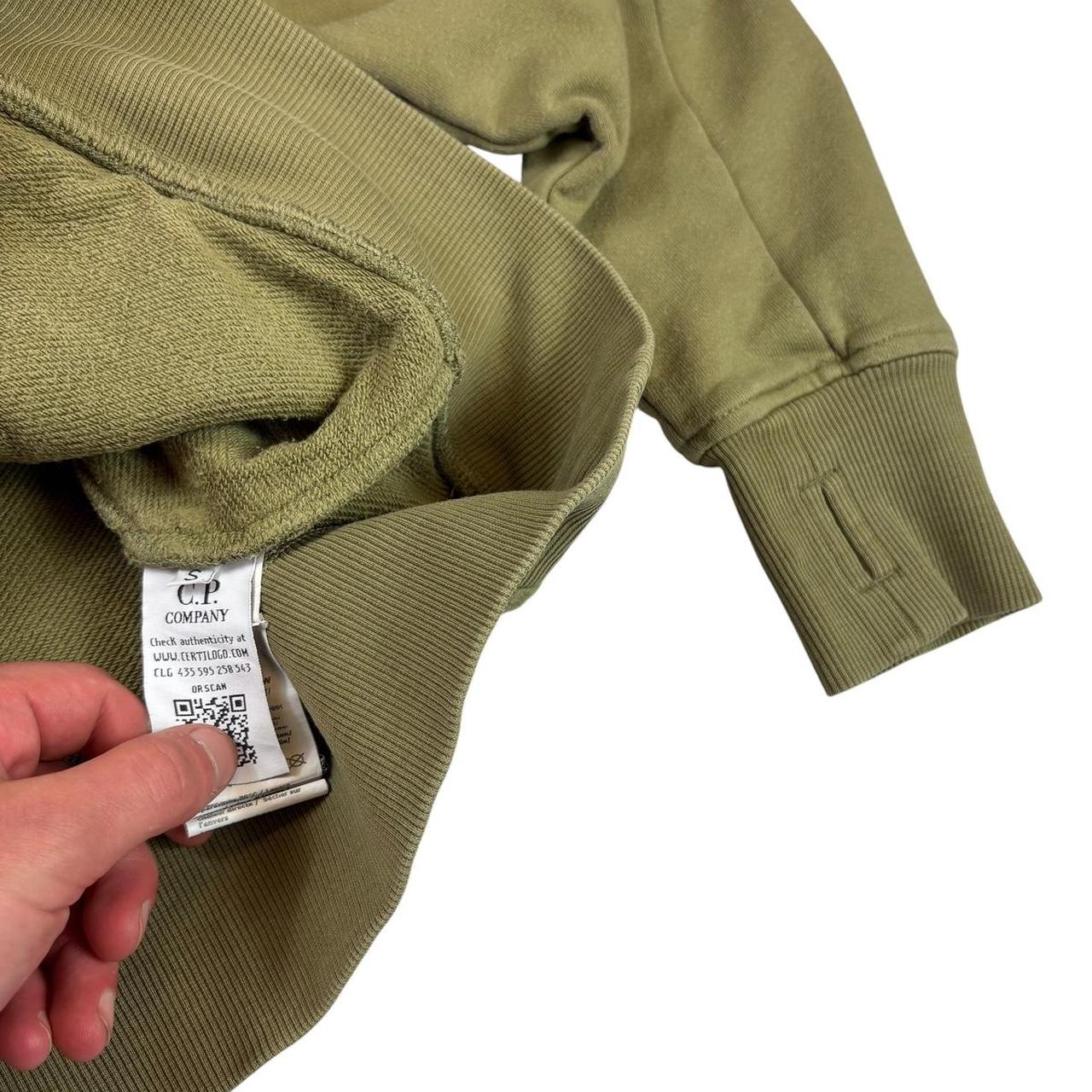 CP company quarter zip pullover sweatshirt (S)