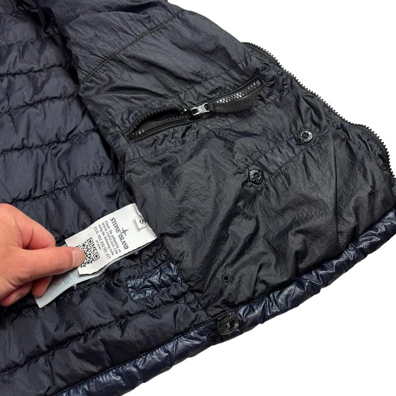 Stone island garment dyed down puffer gilet (S)
