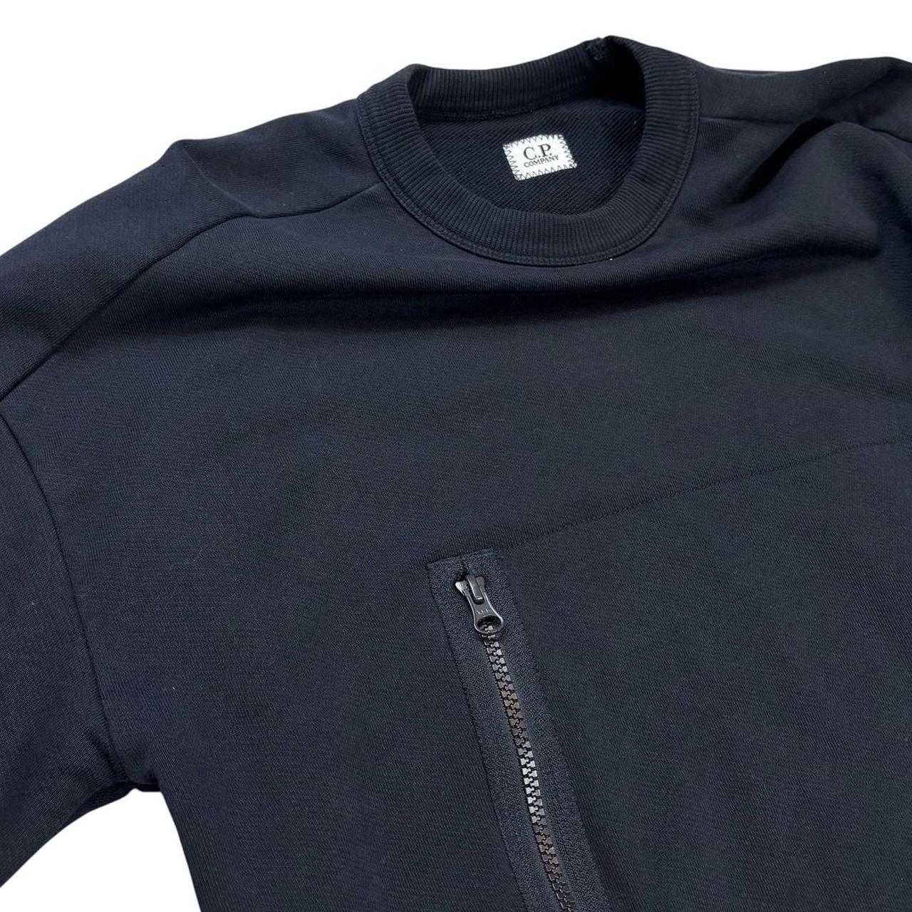 CP company navy technical pullover sweatshirt (M)