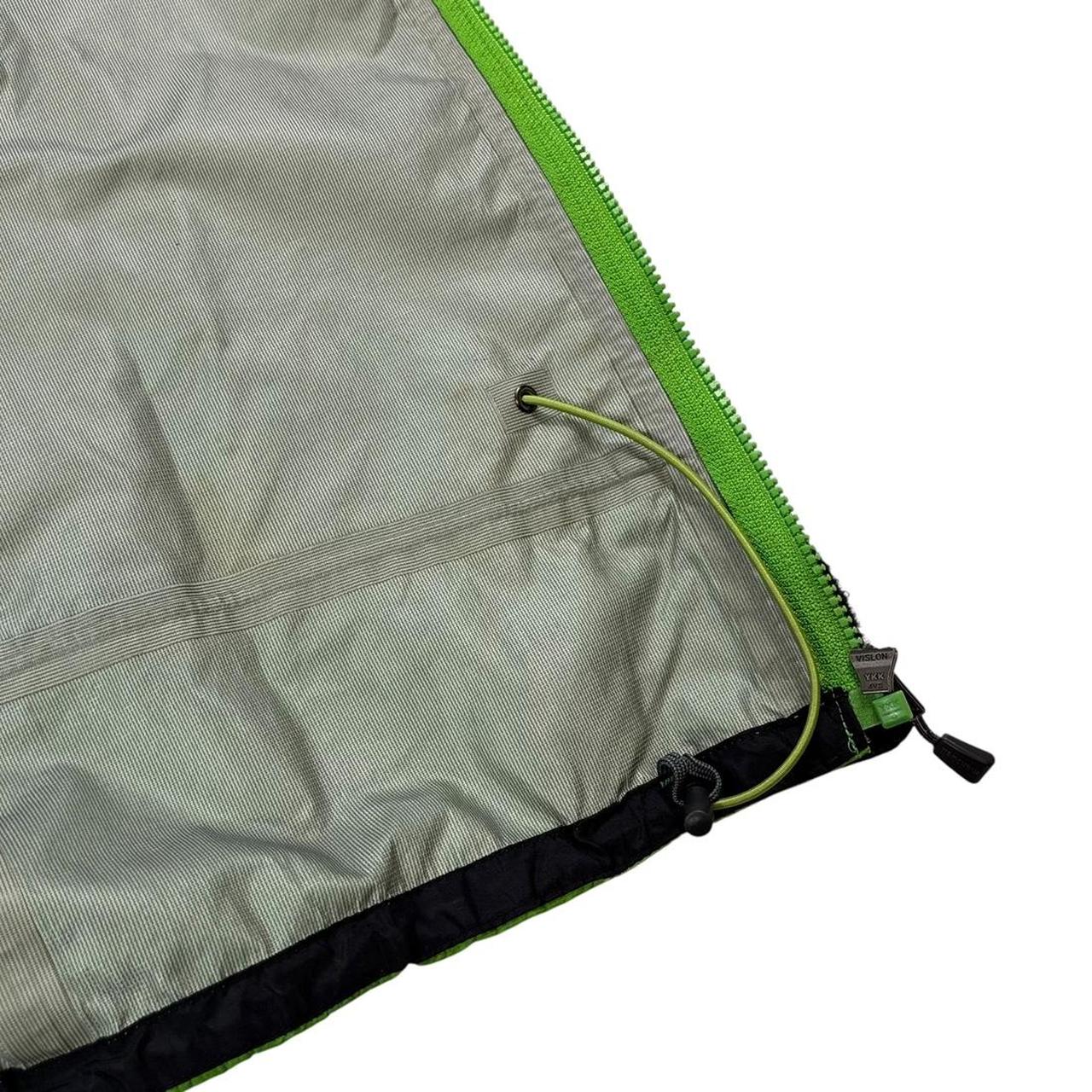 Montbell two tone green windbreaker jacket (M)