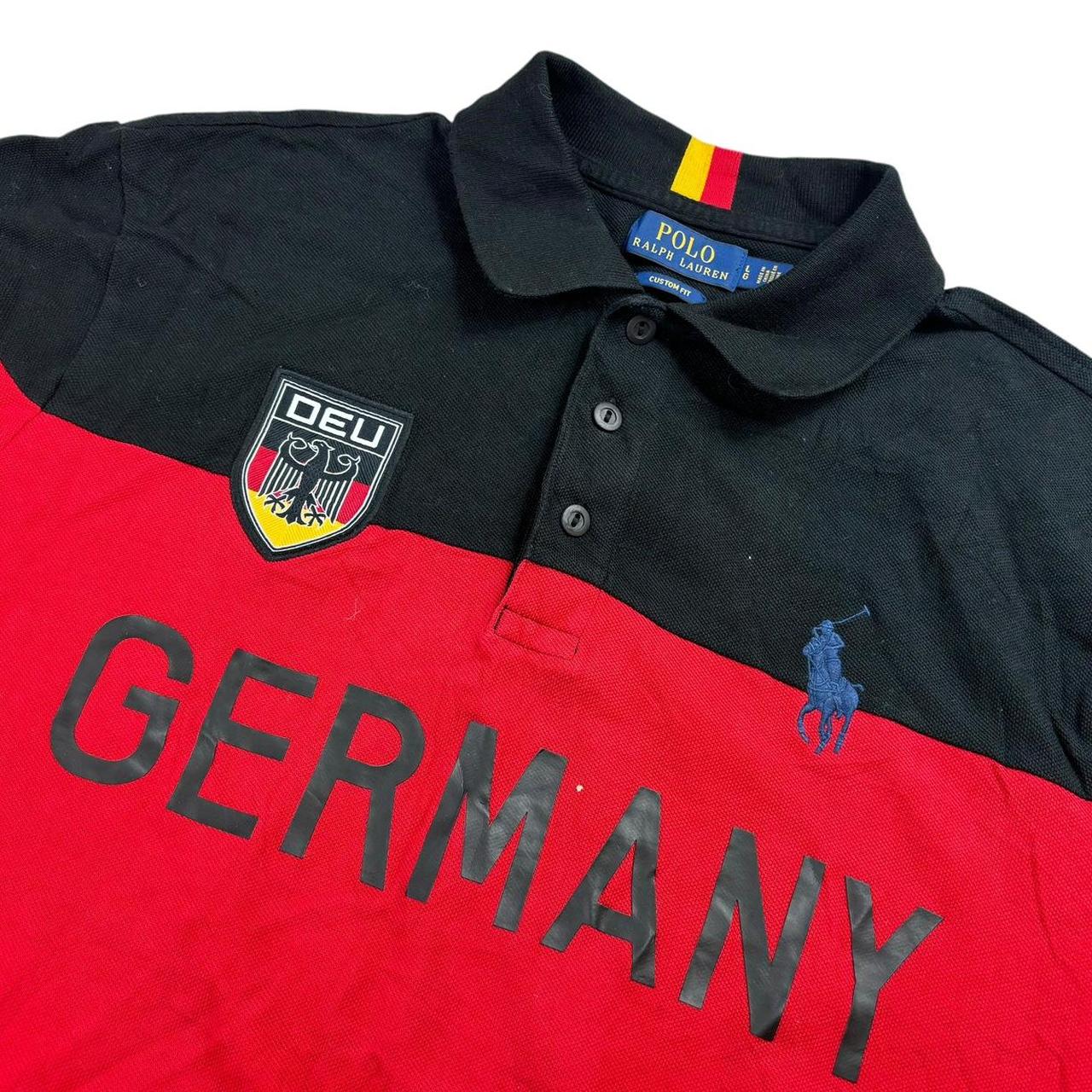Ralph Lauren big pony chief Keef style Germany polo shirt (L)