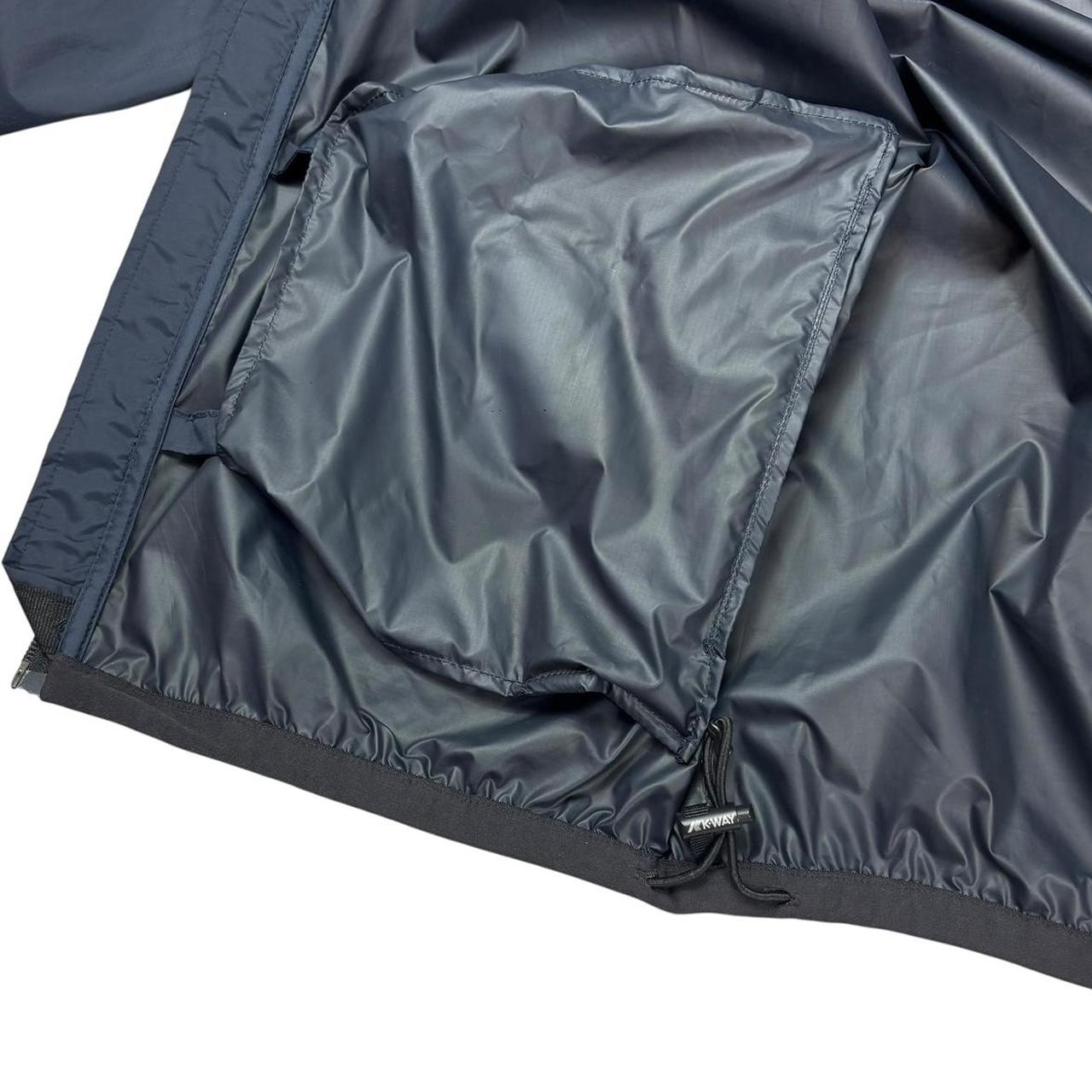 Comme des garçons K way navy zip up windbreaker jacket (S)