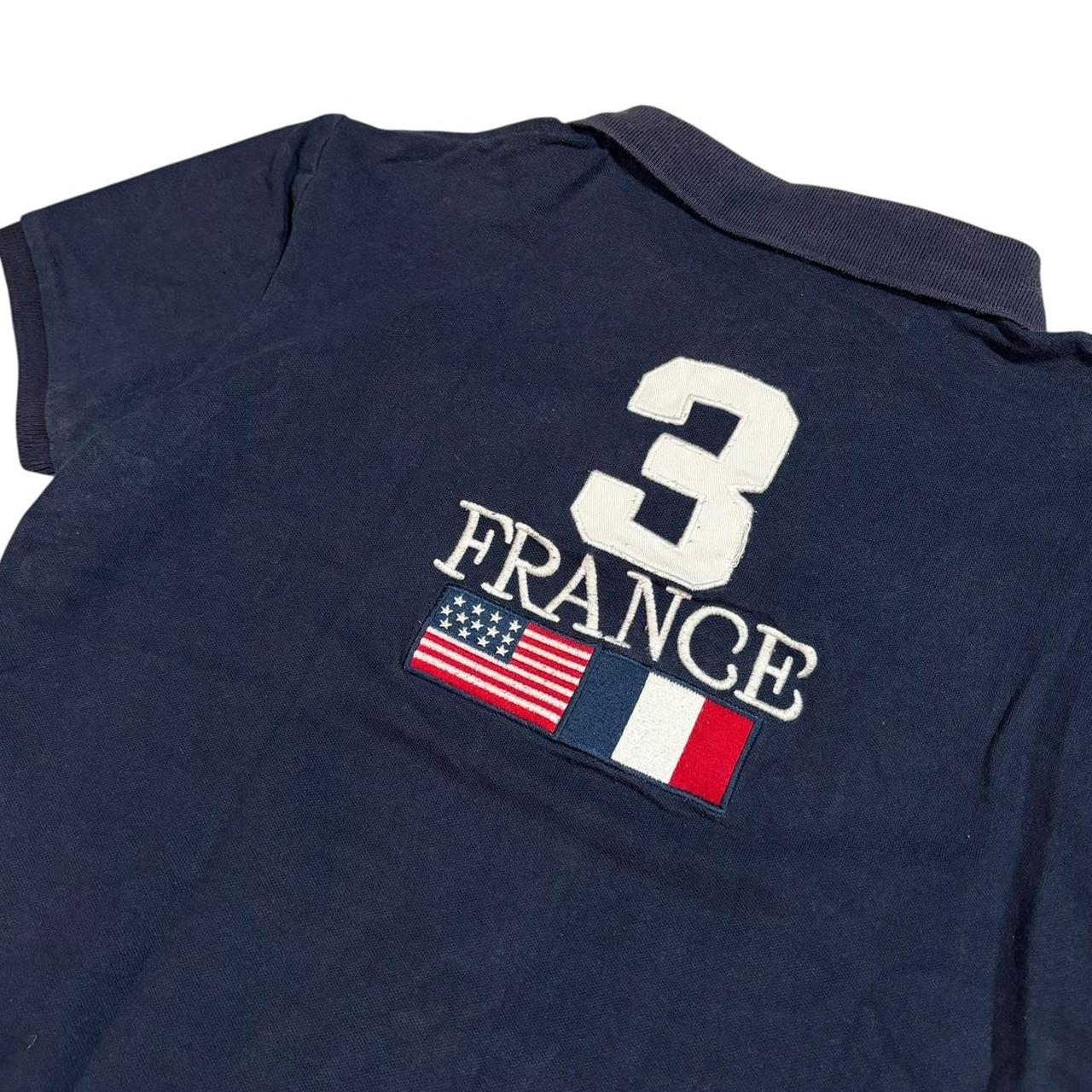 Ralph Lauren big pony chief keef style France polo shirt (XS)