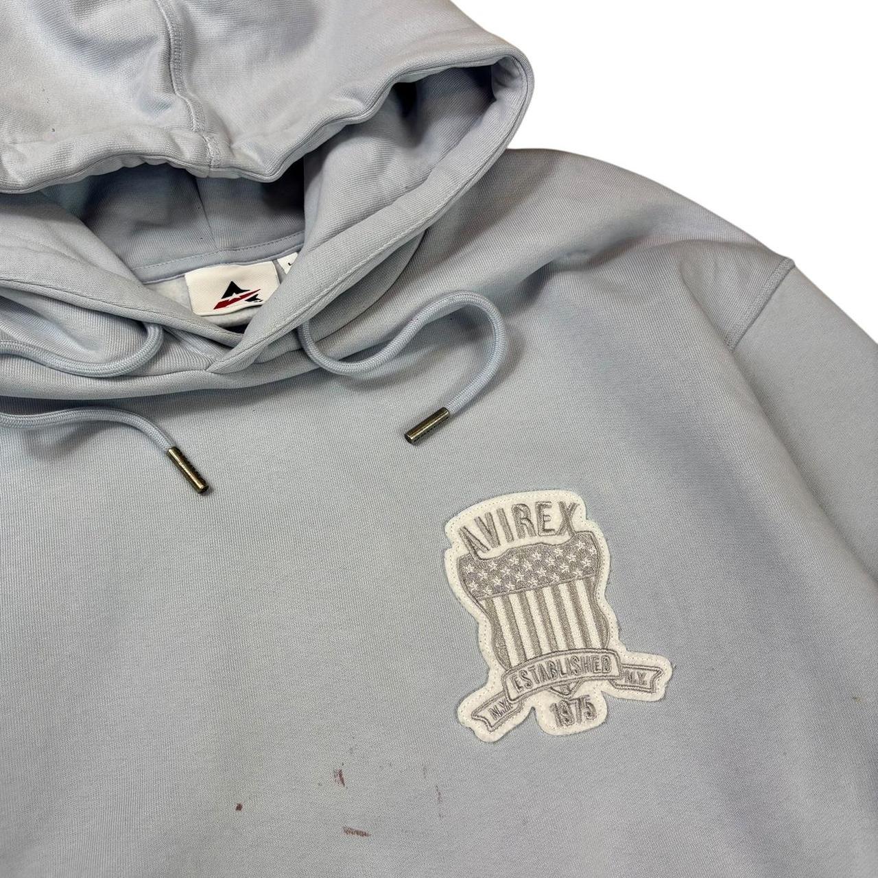 Avirex USA thick pullover hoodie (L)