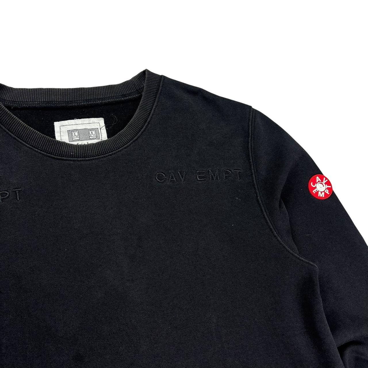 Cav empt black graphic pullover sweatshirt (M)