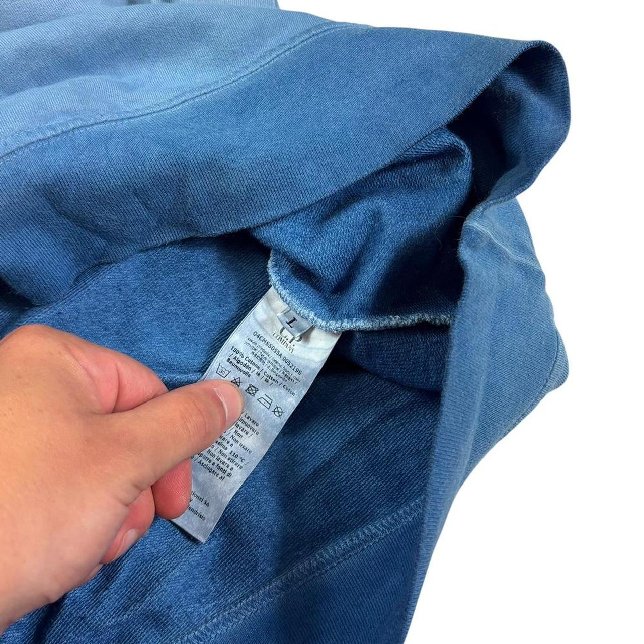 CP Company blue Re colour pullover sweatshirt (L)