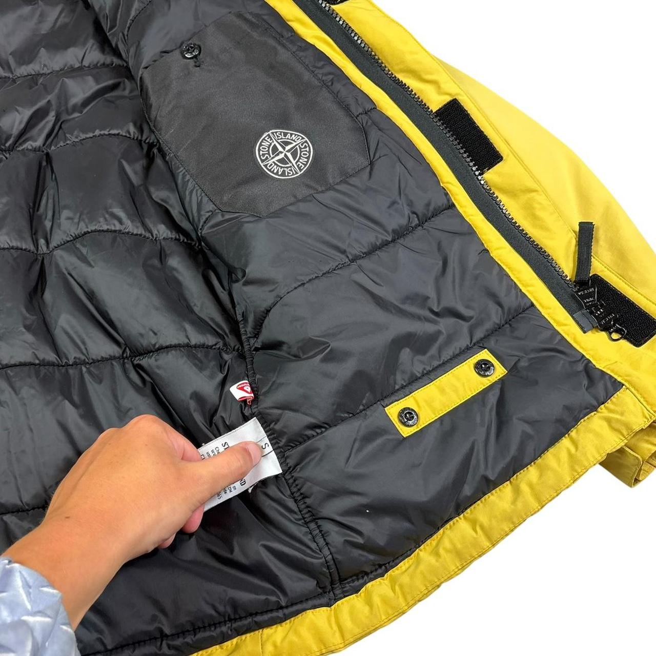 Stone island micro reps down puffer jacket with primaloft insulation technology (S)