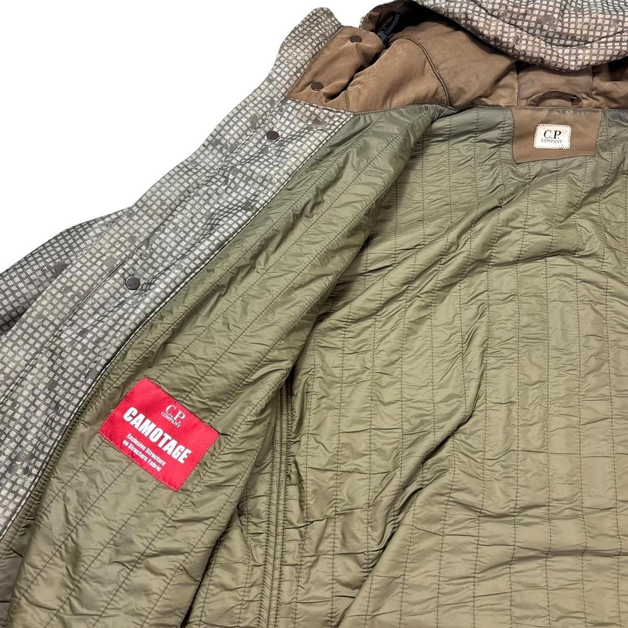 CP Company Camotage down insulated parka jacket (XL)