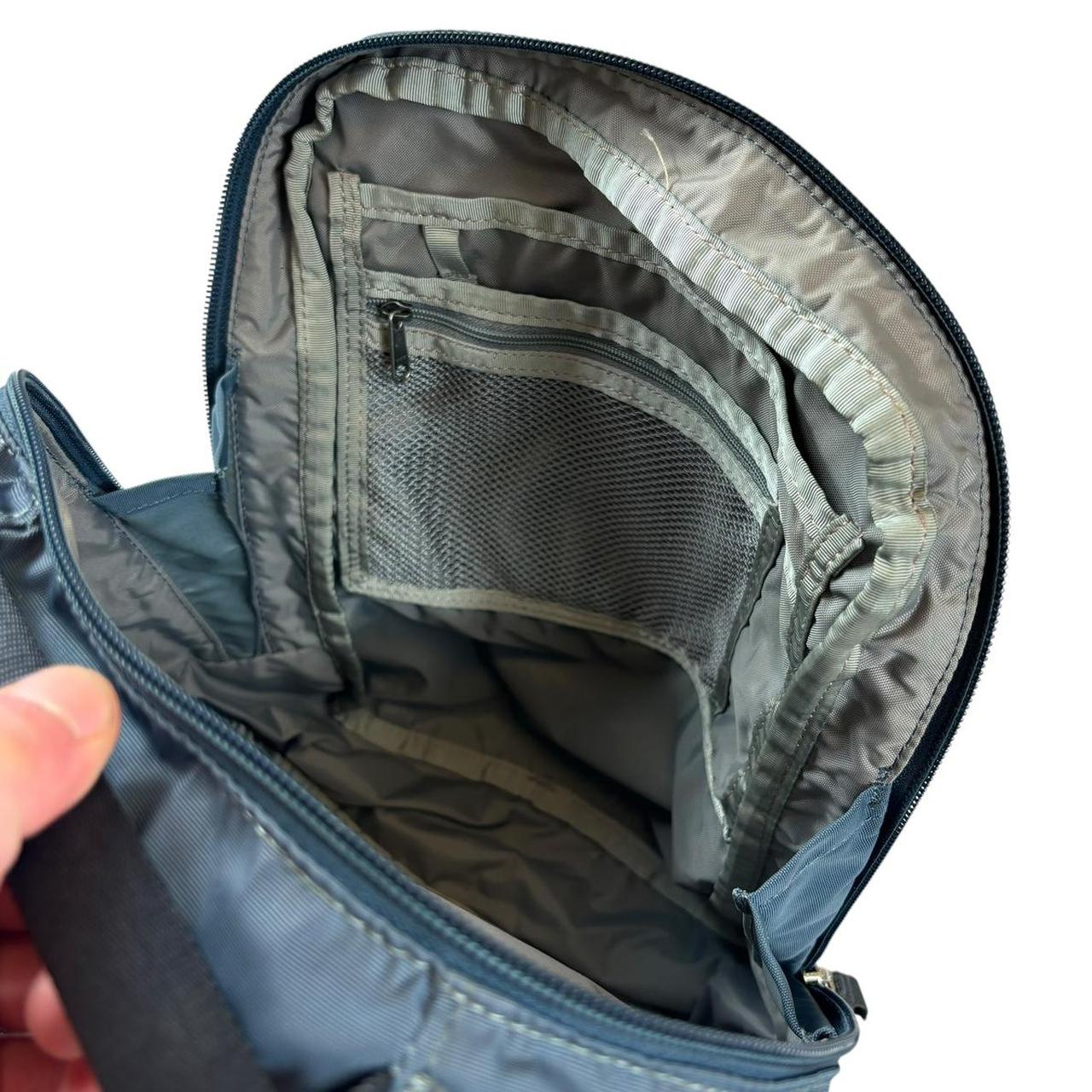 Montbell blue crossbody side bag