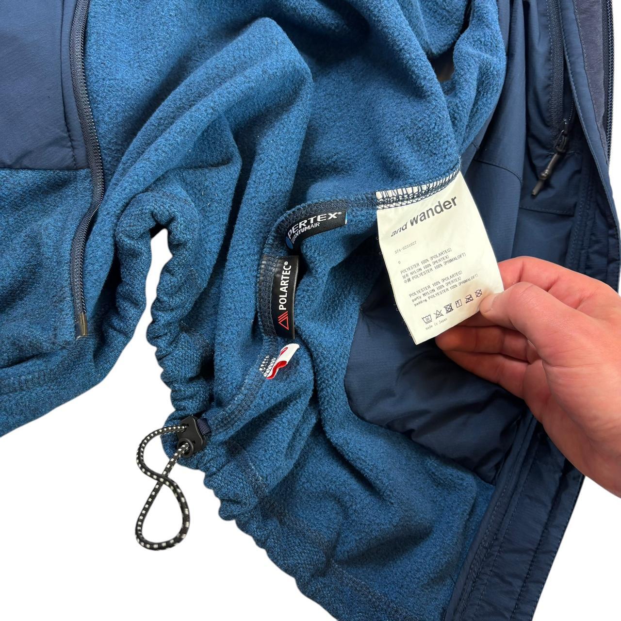 And wander nylon top fleece Pertex gilet (S)