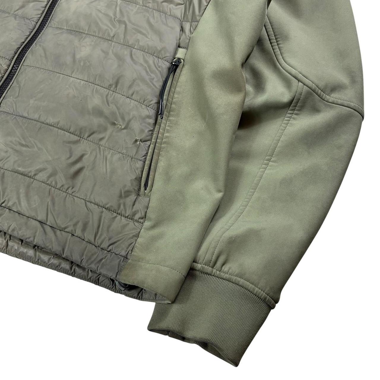 CP company soft shell puffer hybrid goggle jacket (XXL)