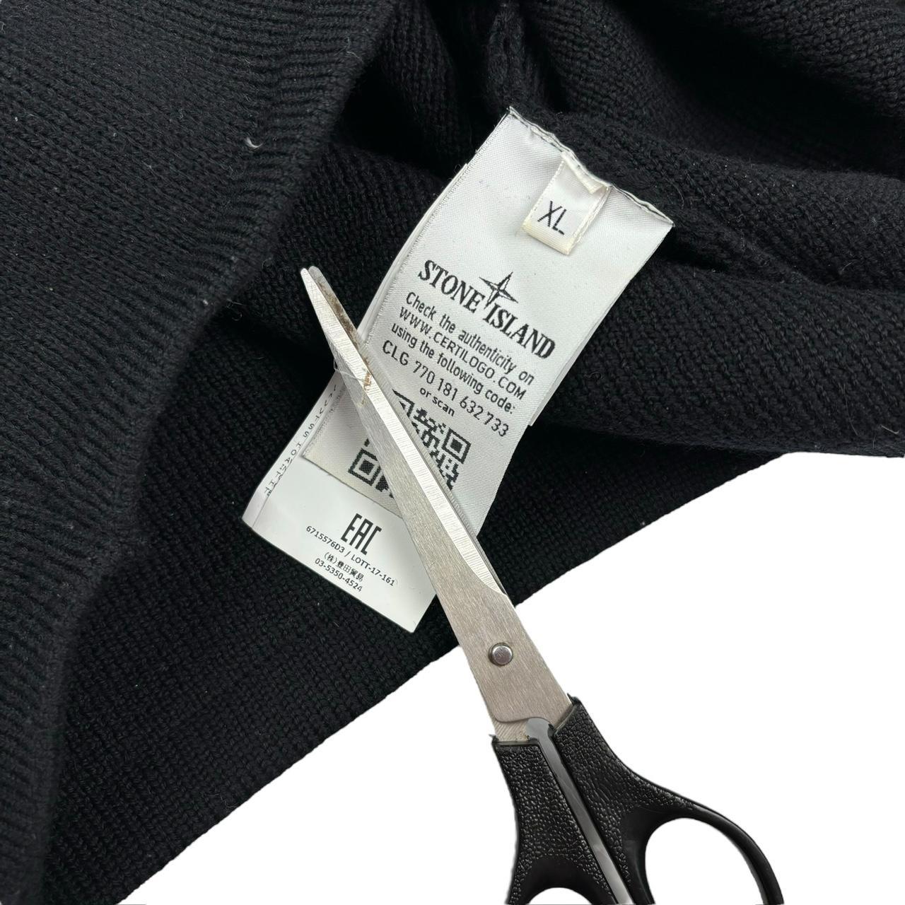 Stone island ghost knitted thick pullover sweatshirt (XL)
