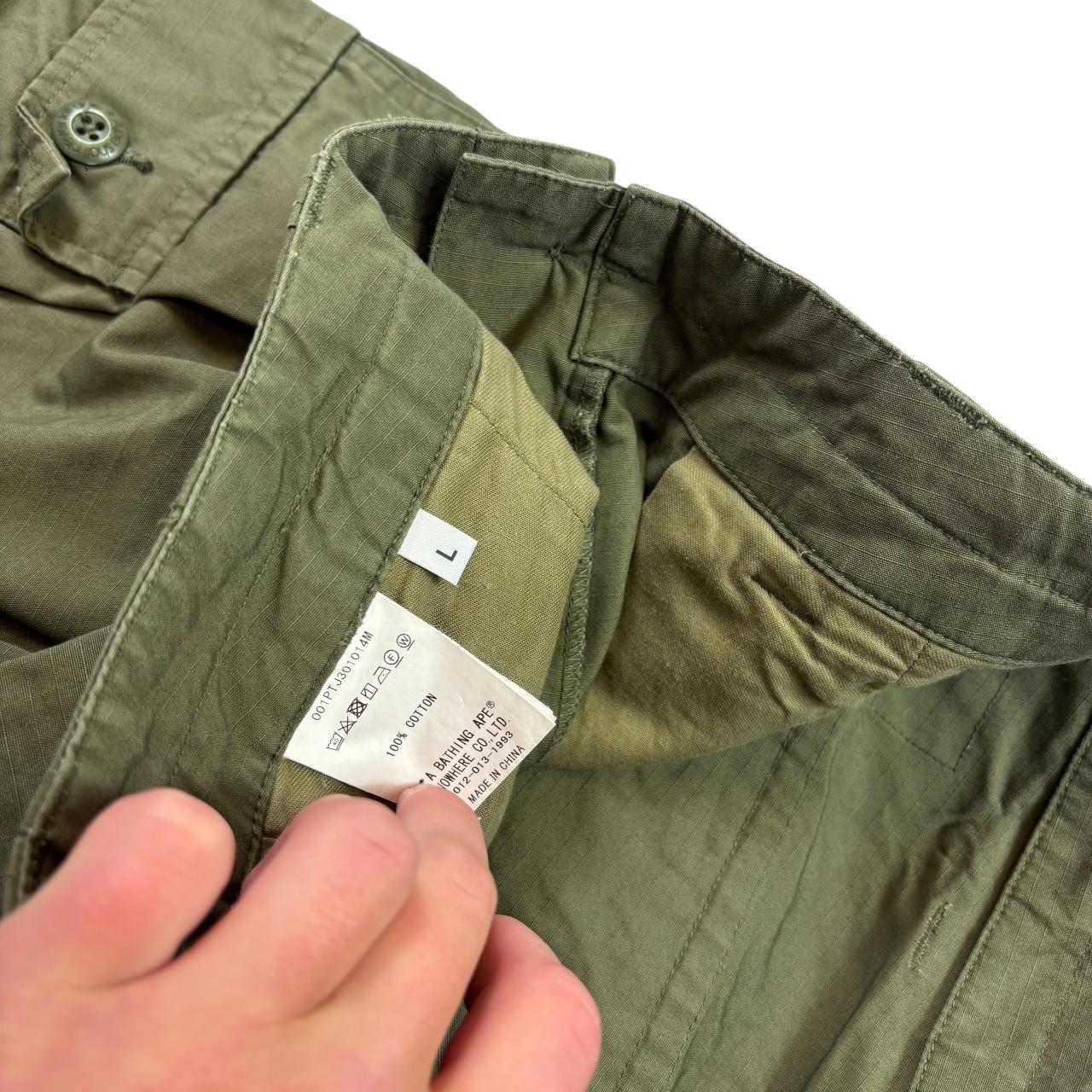 Bape baggy fit cargo trousers (W34)
