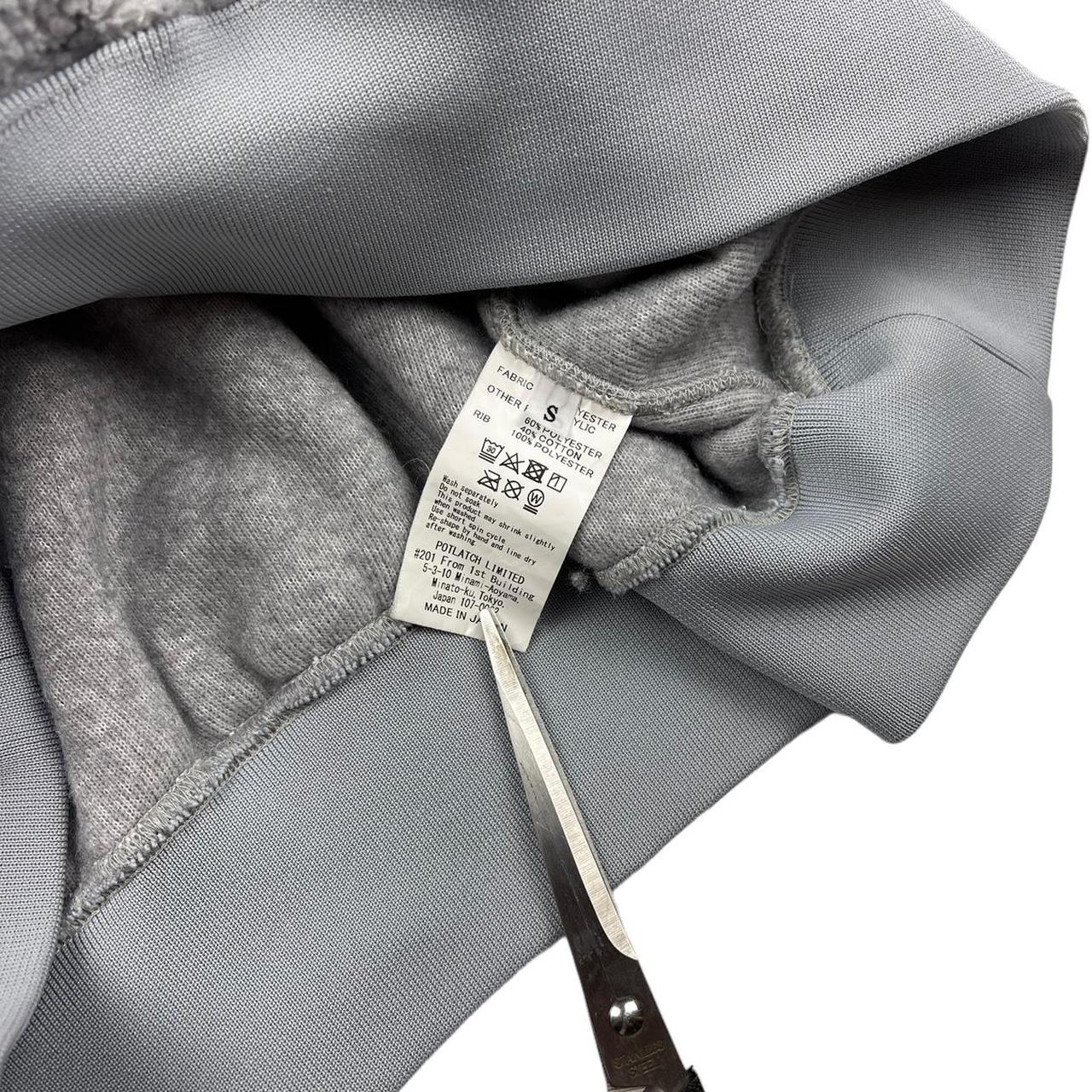 Cav Empt half zip two tone fleece sweatshirt (S)