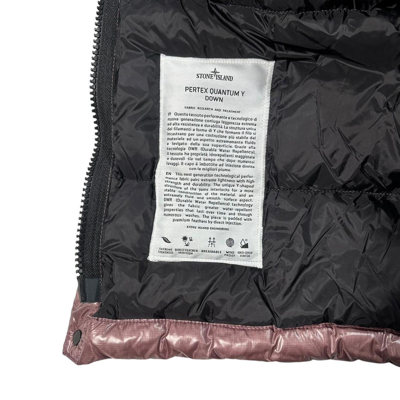 Stone island Pertex quantum Y down puffer gilet (XXL)