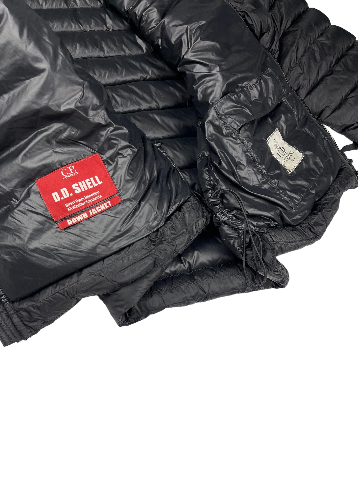 CP company D.D. Shell black down puffer jacket