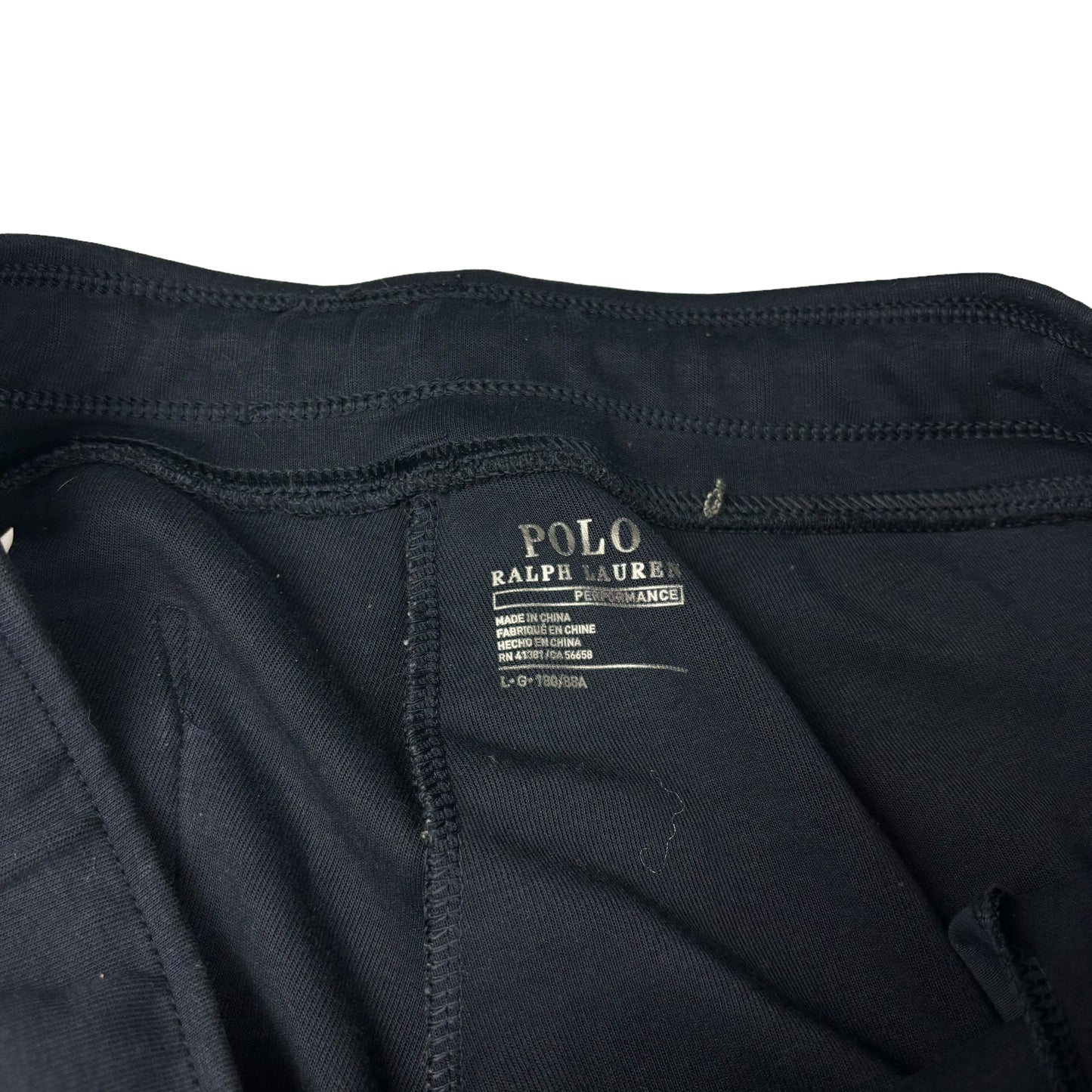 Ralph Lauren navy tech joggers