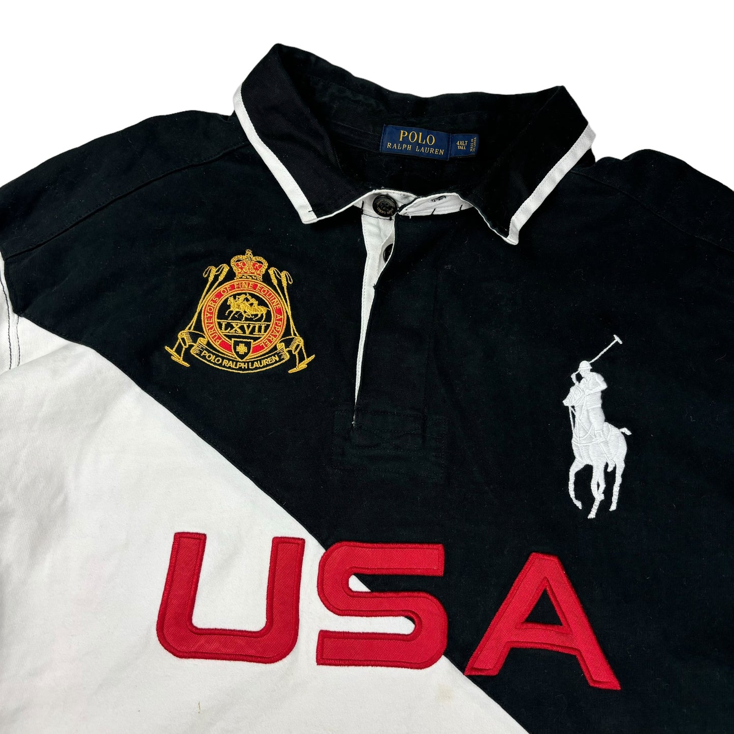 Ralph Lauren big pony ‘Chief Keef style’ Long sleeve polo shirt