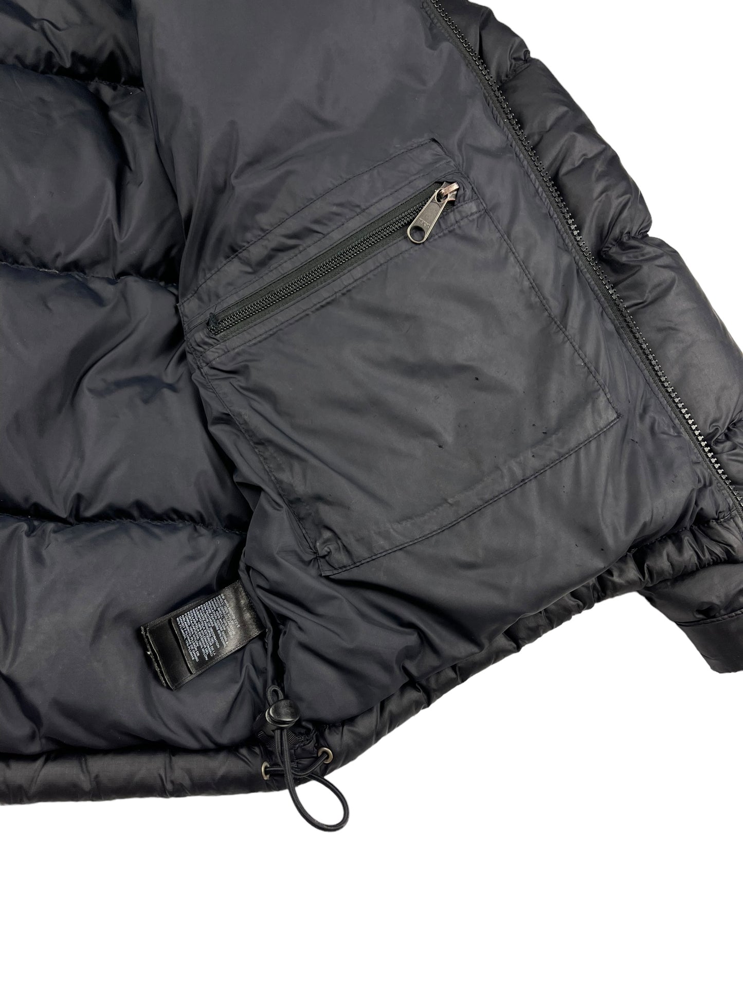 North face black Nuptse 700 Puffer jacket