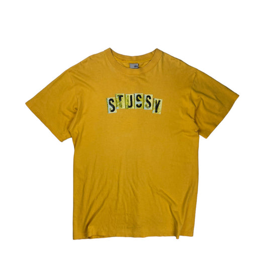 Stussy spellout T shirt