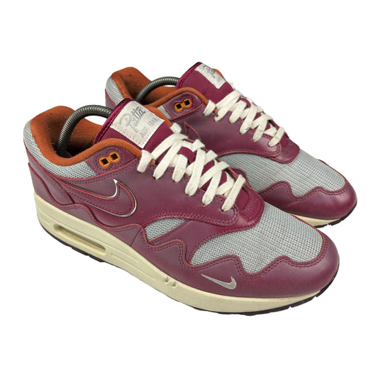 Nike x Patta air max 1 ‘Rush maroon’