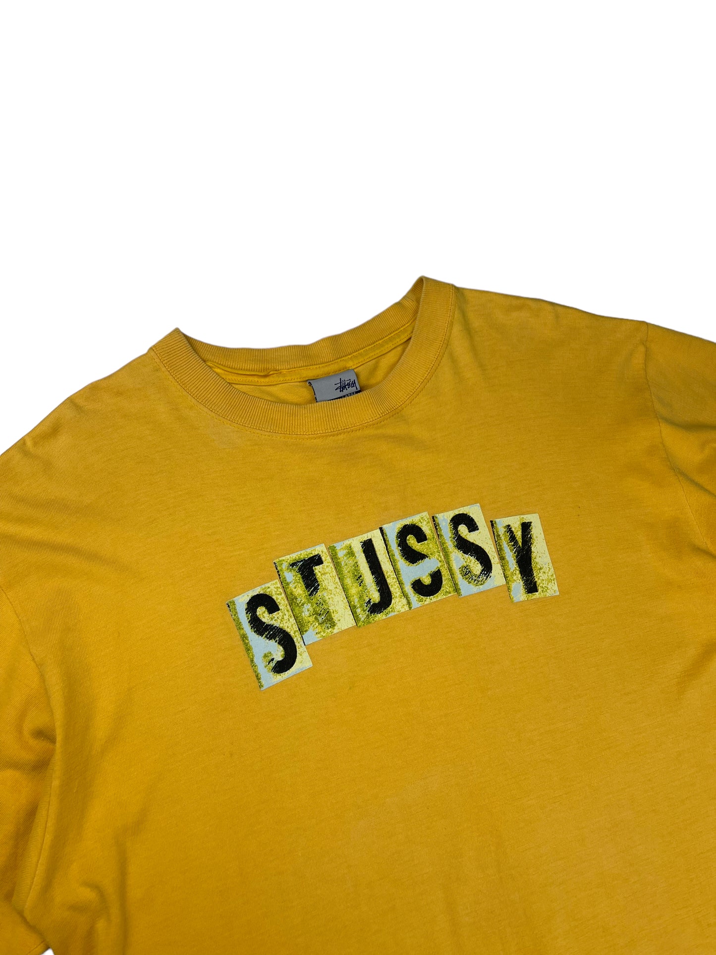 Stussy spellout T shirt