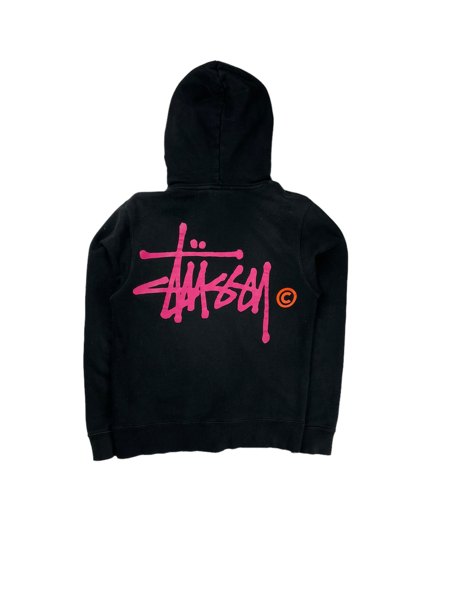 Stussy spellout thick pullover hoodie