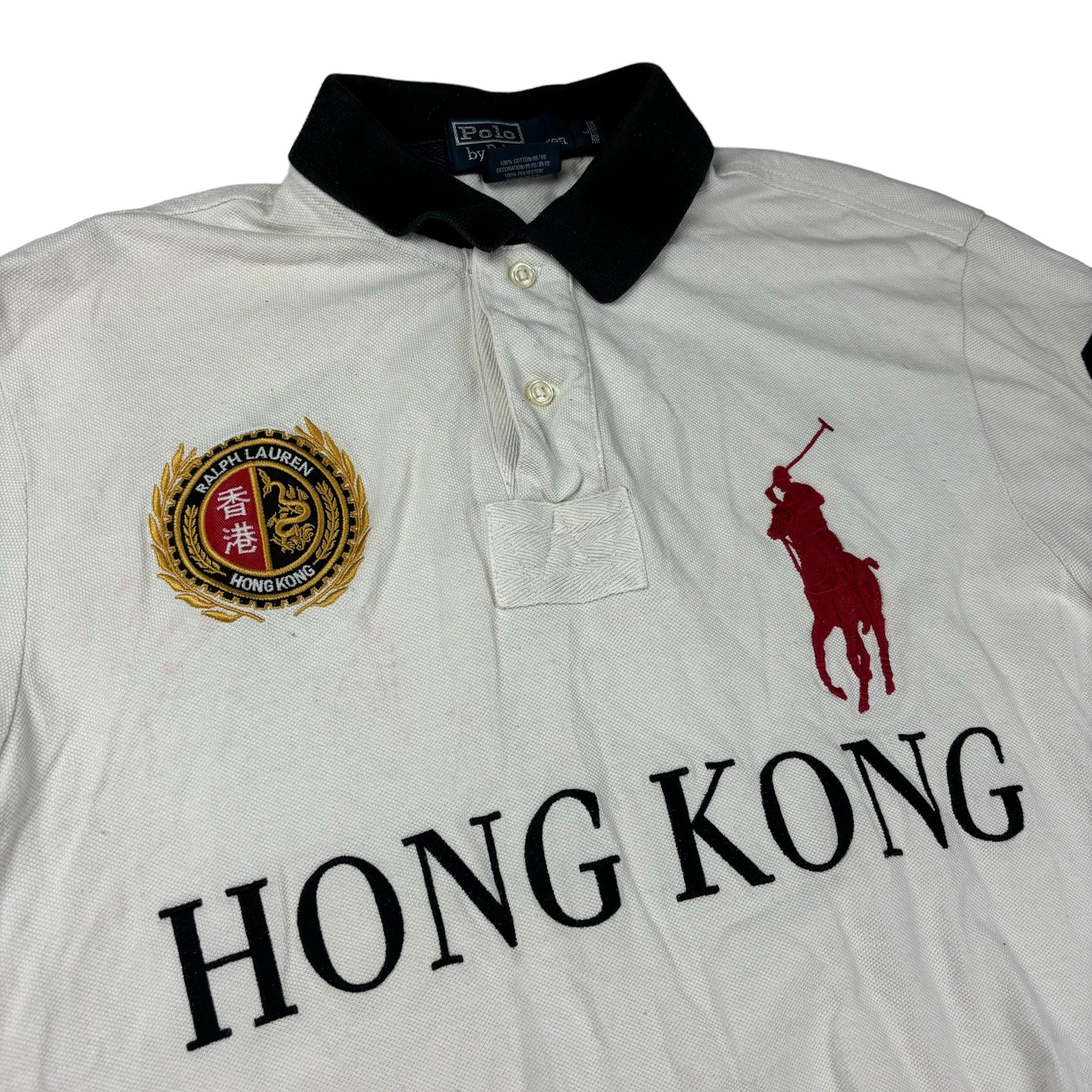 Ralph Lauren big pony ‘chief Keef style’ Hong Kong polo shirt