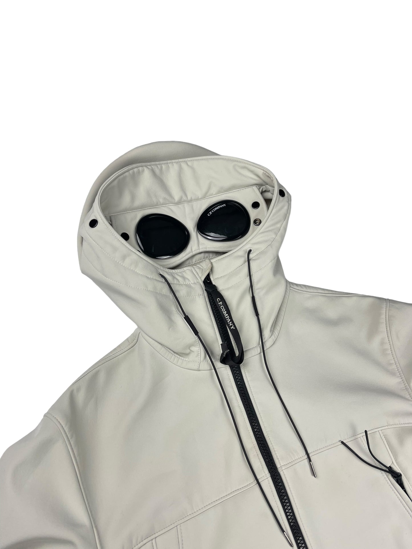 CP company soft shell goggle jacket