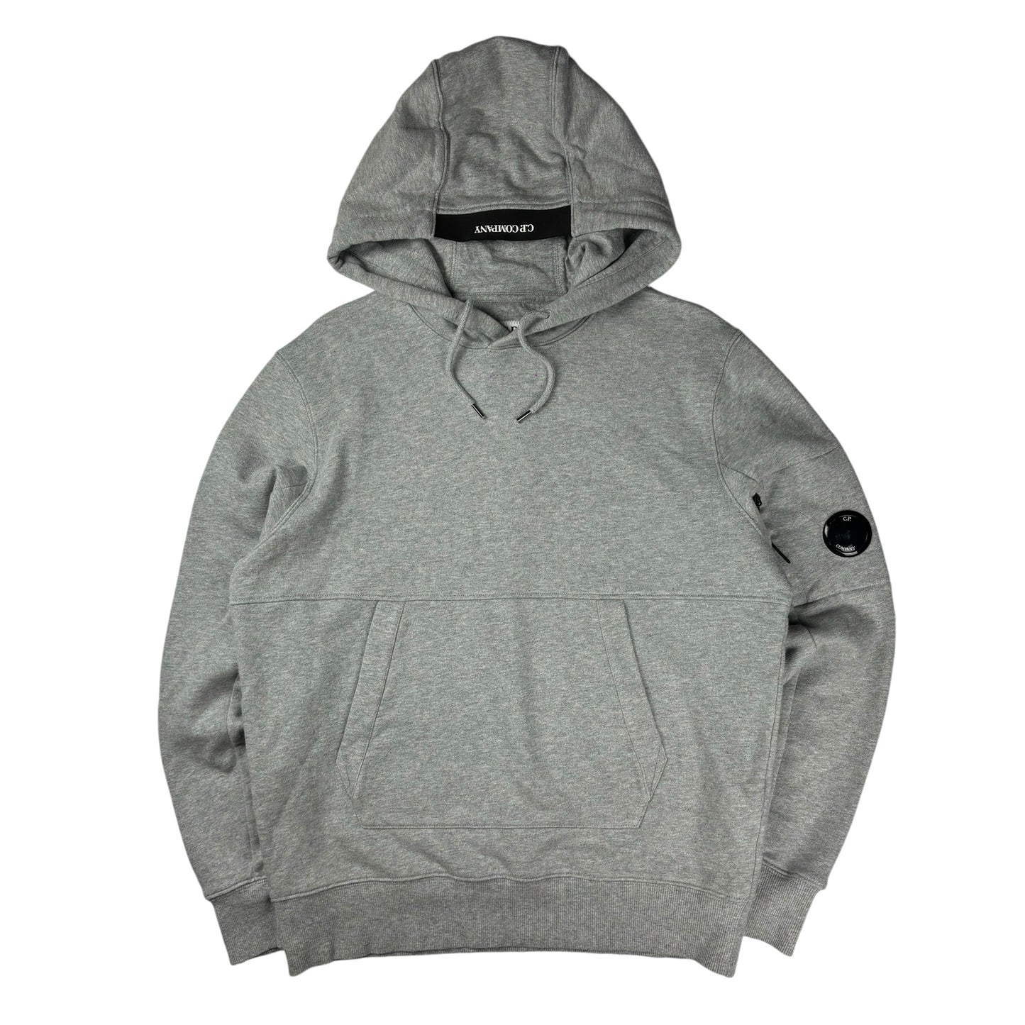 CP company grey pullover hoodie