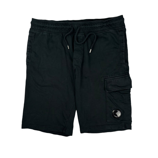 CP company navy sweat shorts