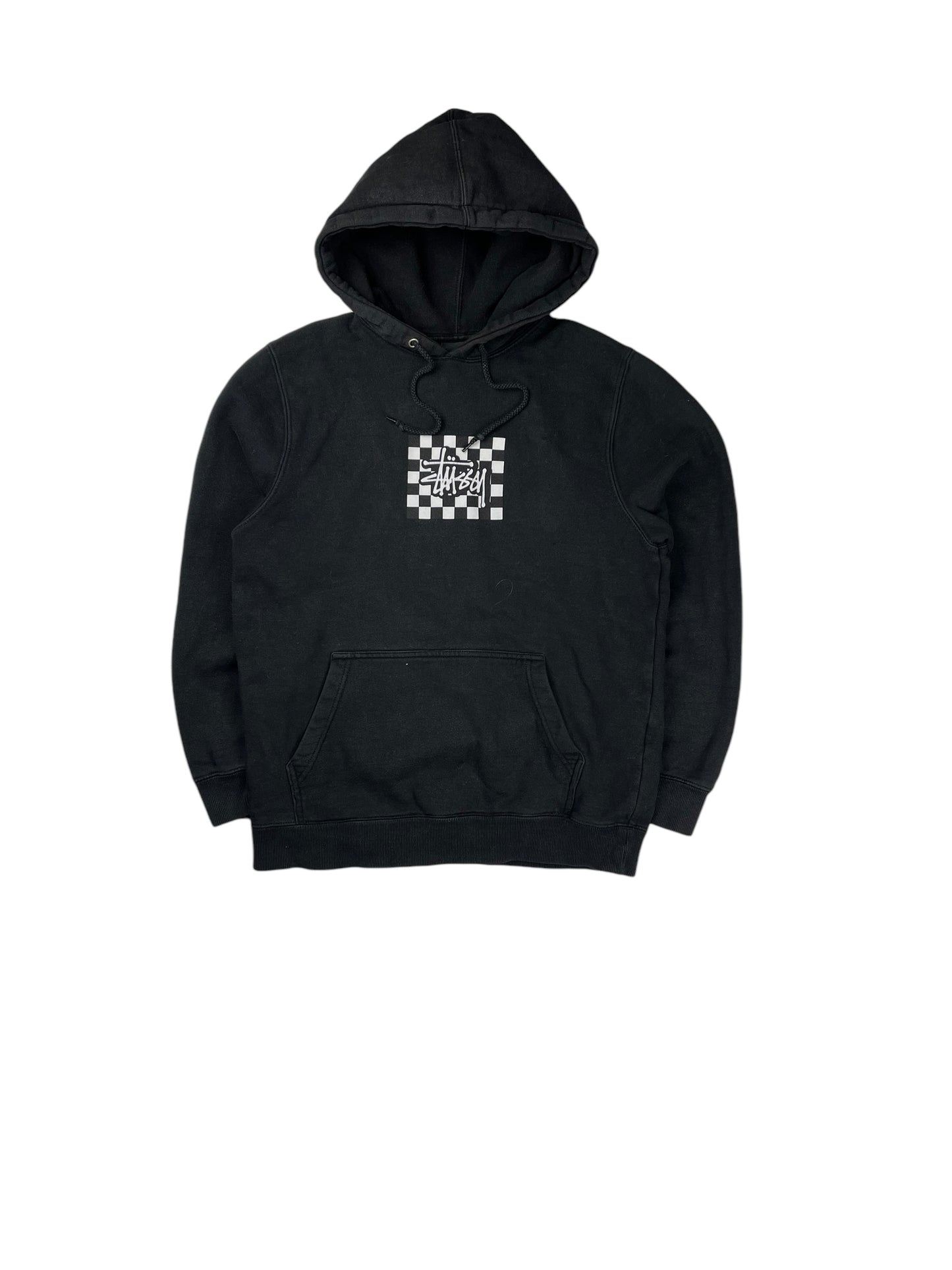 Stussy black pullover hoodie