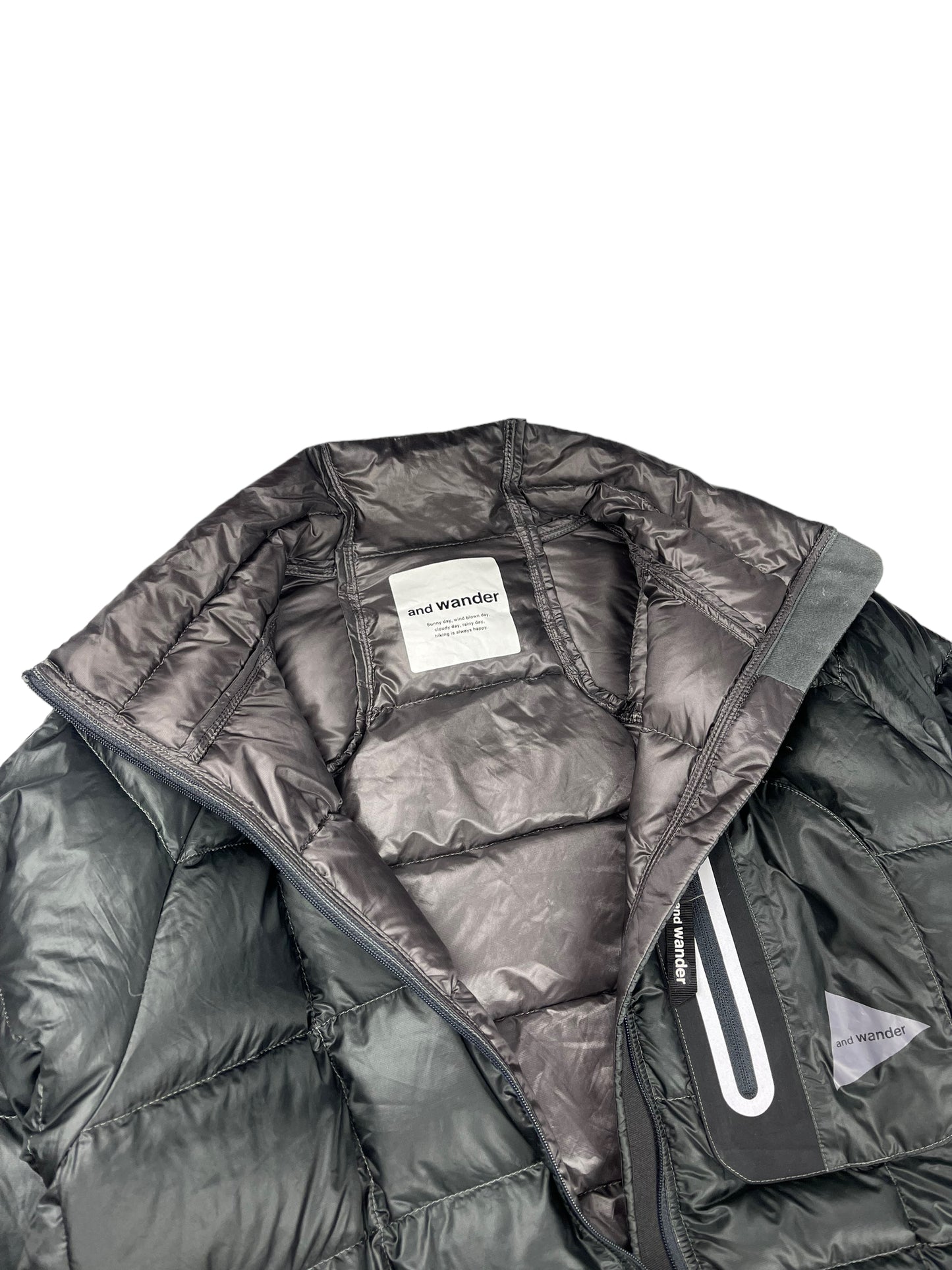 And wander diamond stitch down puffer jacket