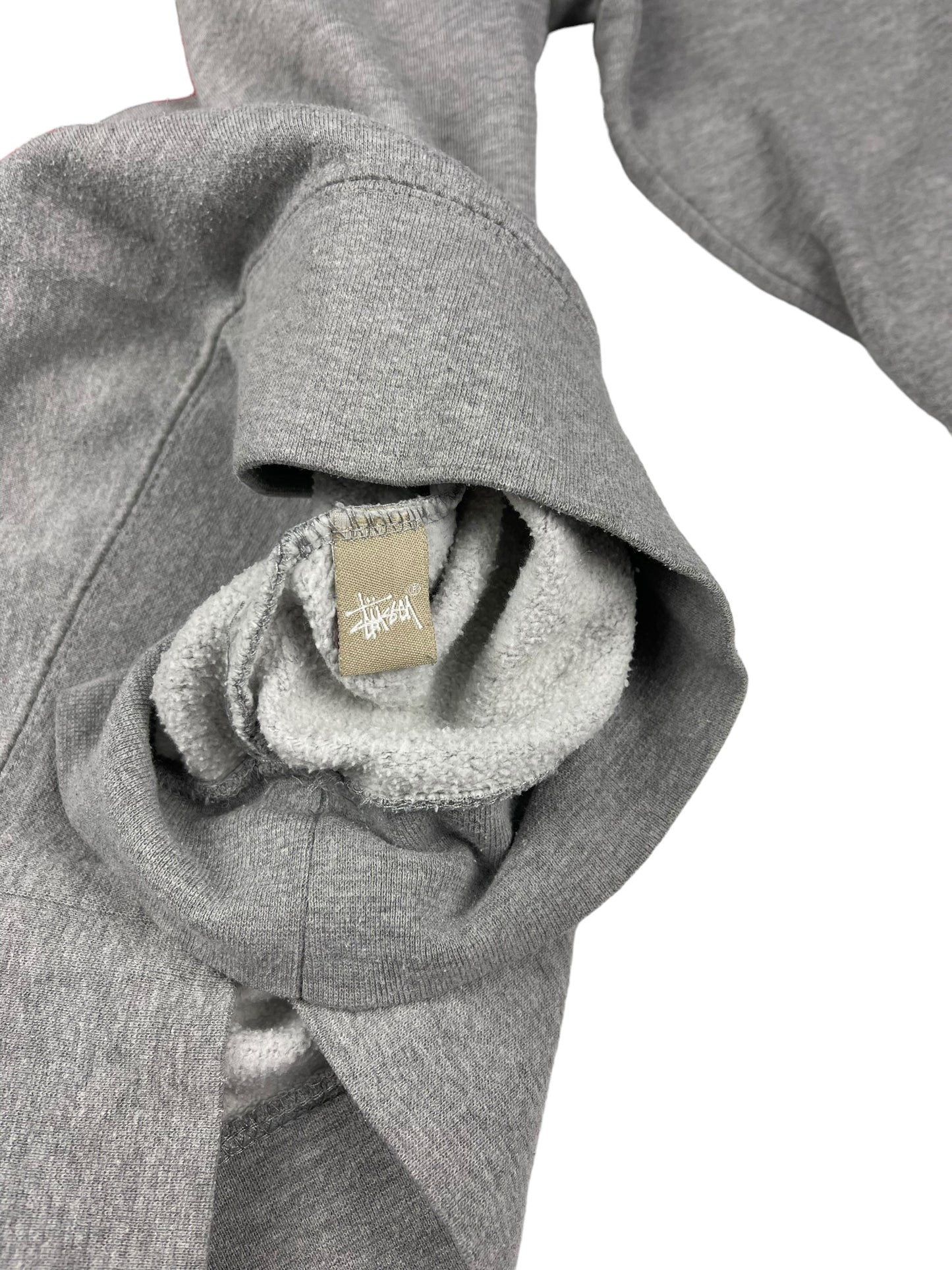 Stussy grey pullover sweatshirt