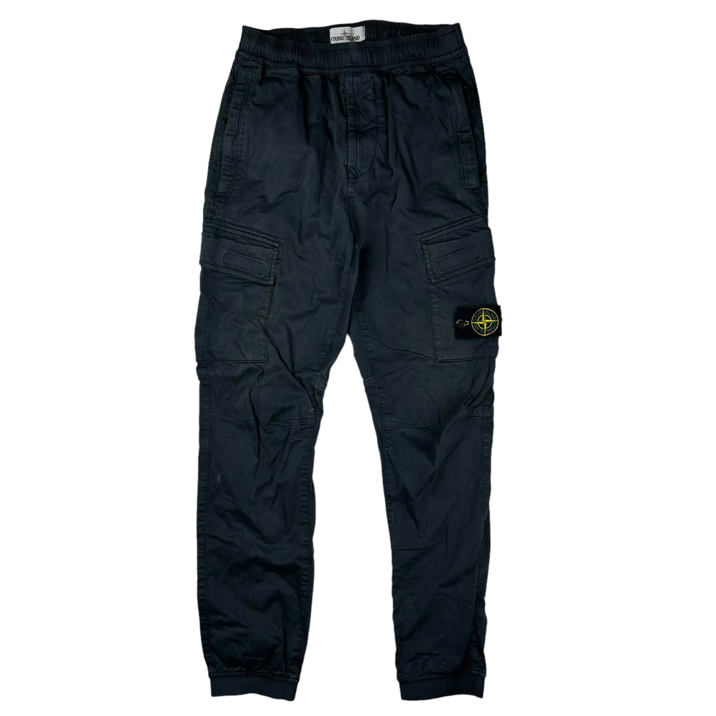 Stone island navy cargo trousers