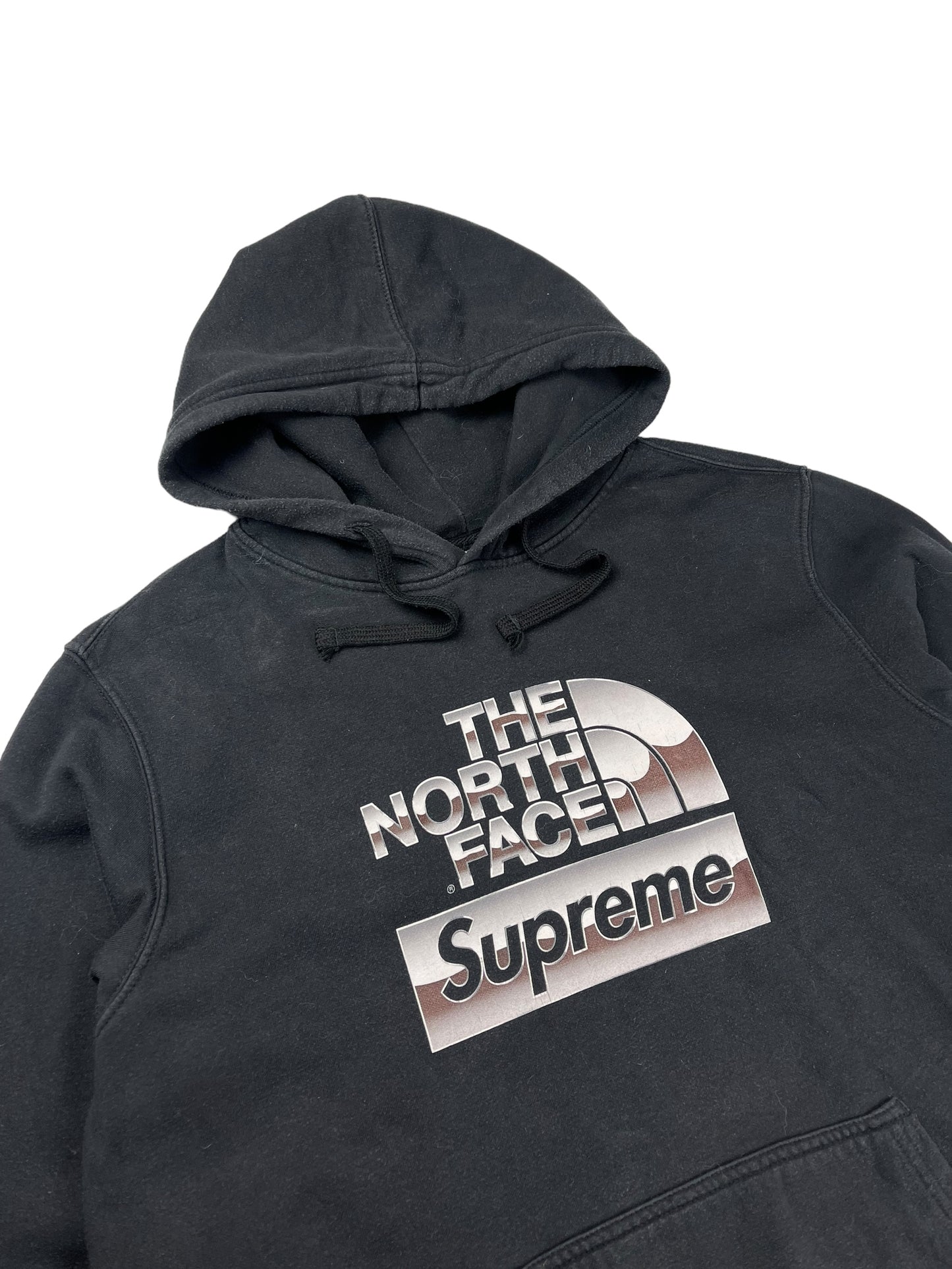 Supreme x The North face metallic logo pullover hoodie