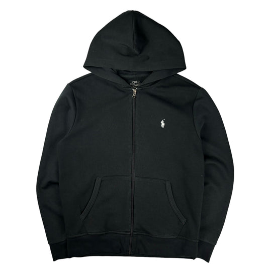 Ralph Lauren black tech zip up hoodie