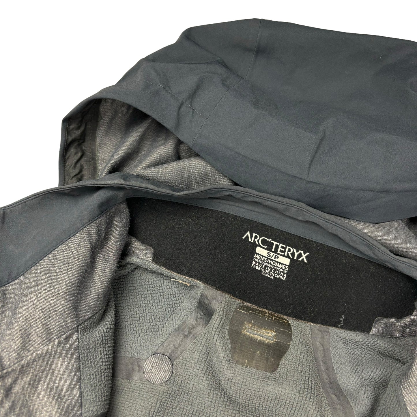 Arc’teryx windstopper zip up jacket