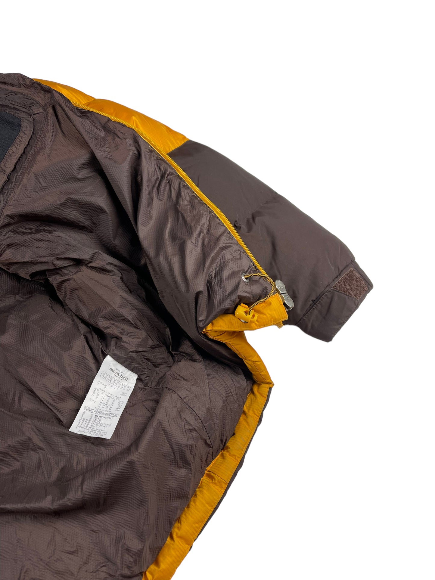 Montbell EX800 down wind stopper puffer jacket