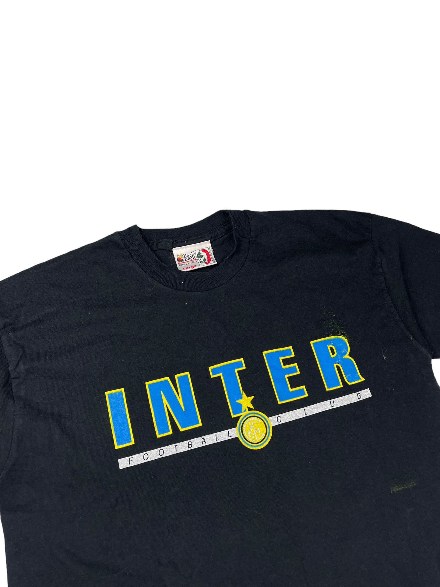 Vintage Inter Milan 90s football T shirt