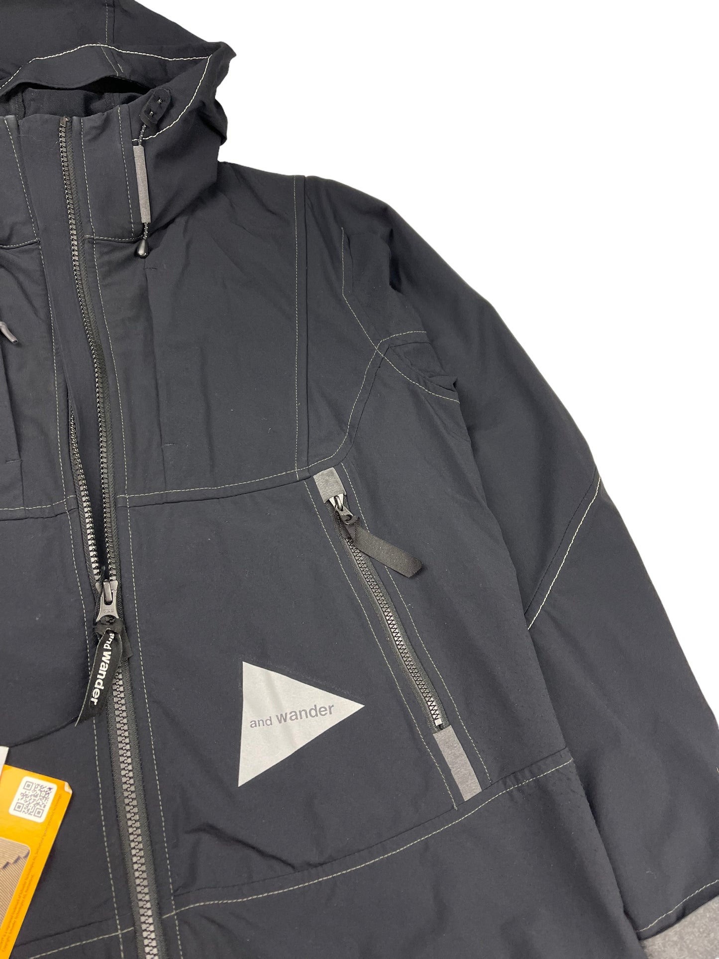 And wander navy Schoeller 3XDRY jacket