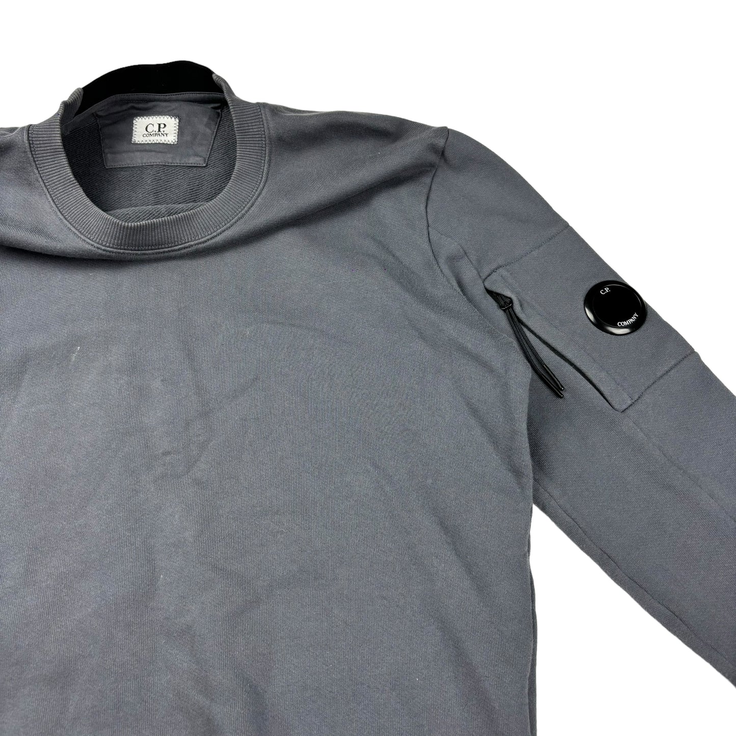 CP company dark grey pullover sweatshirt