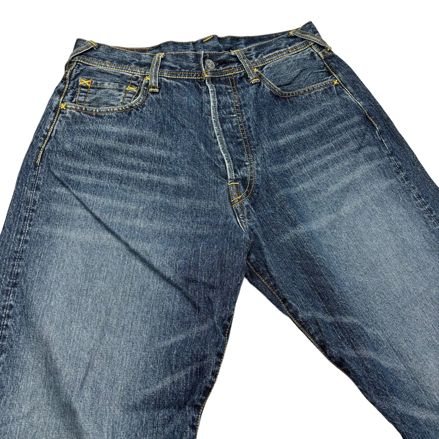 Evisu stitch daicock denim jeans