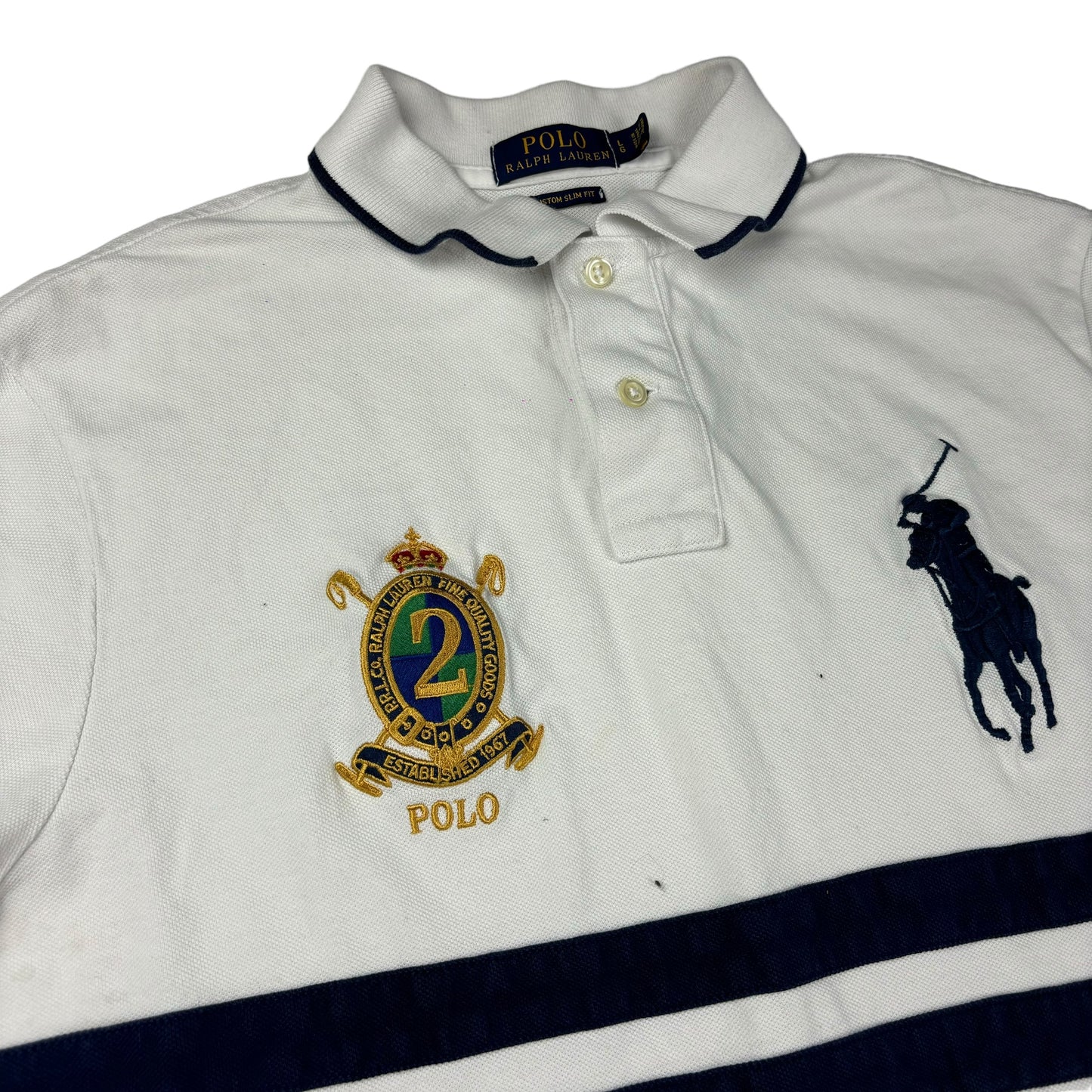 Ralph Lauren big pony ‘chief Keef style’ polo shirt