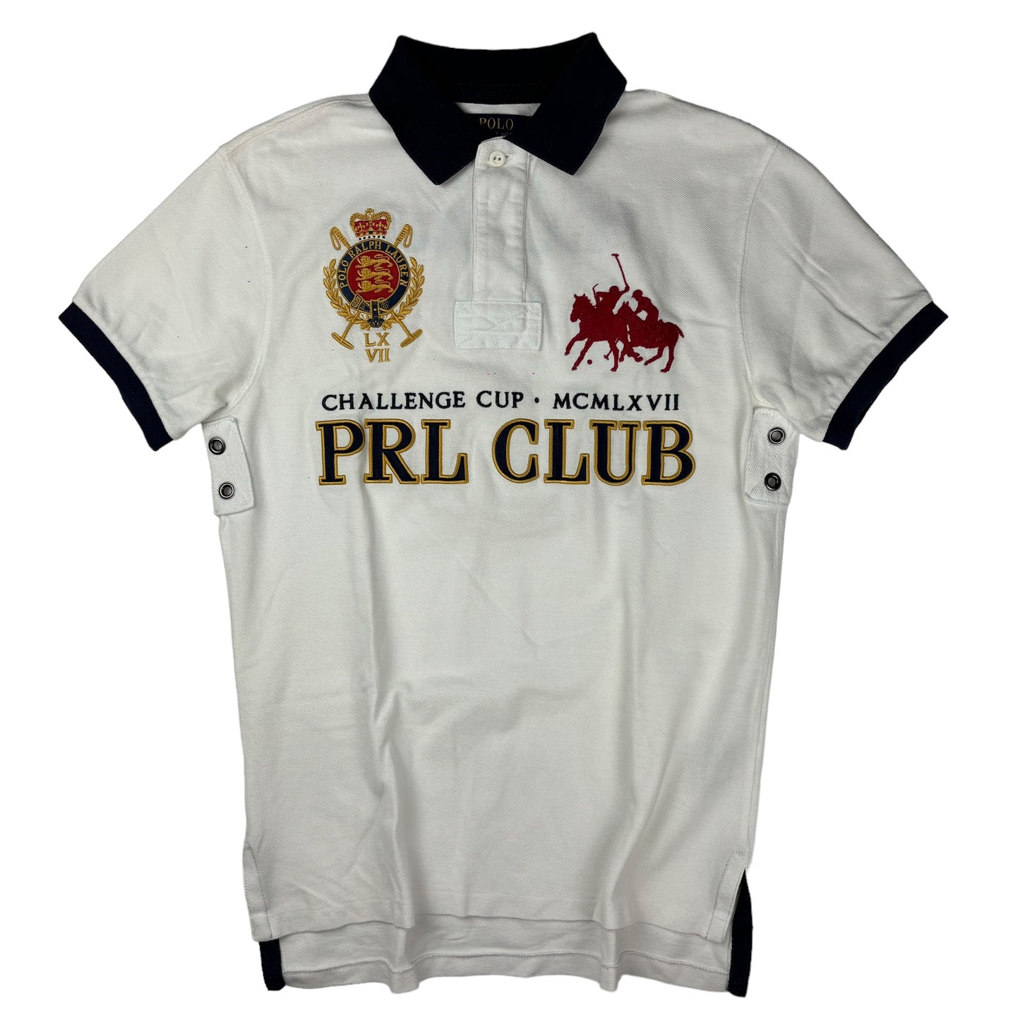 Ralph Lauren big pony ‘chief Keef style’ white polo shirt