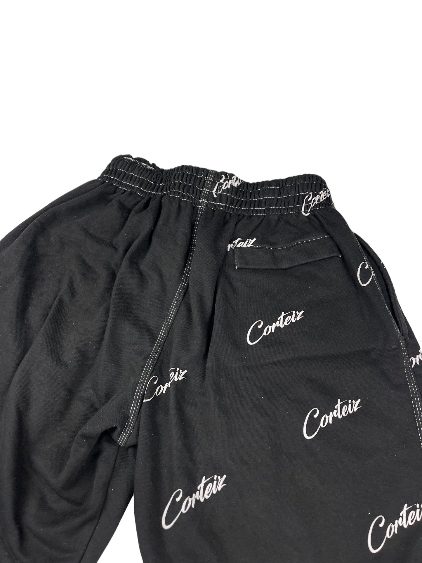 Corteiz black division shorts